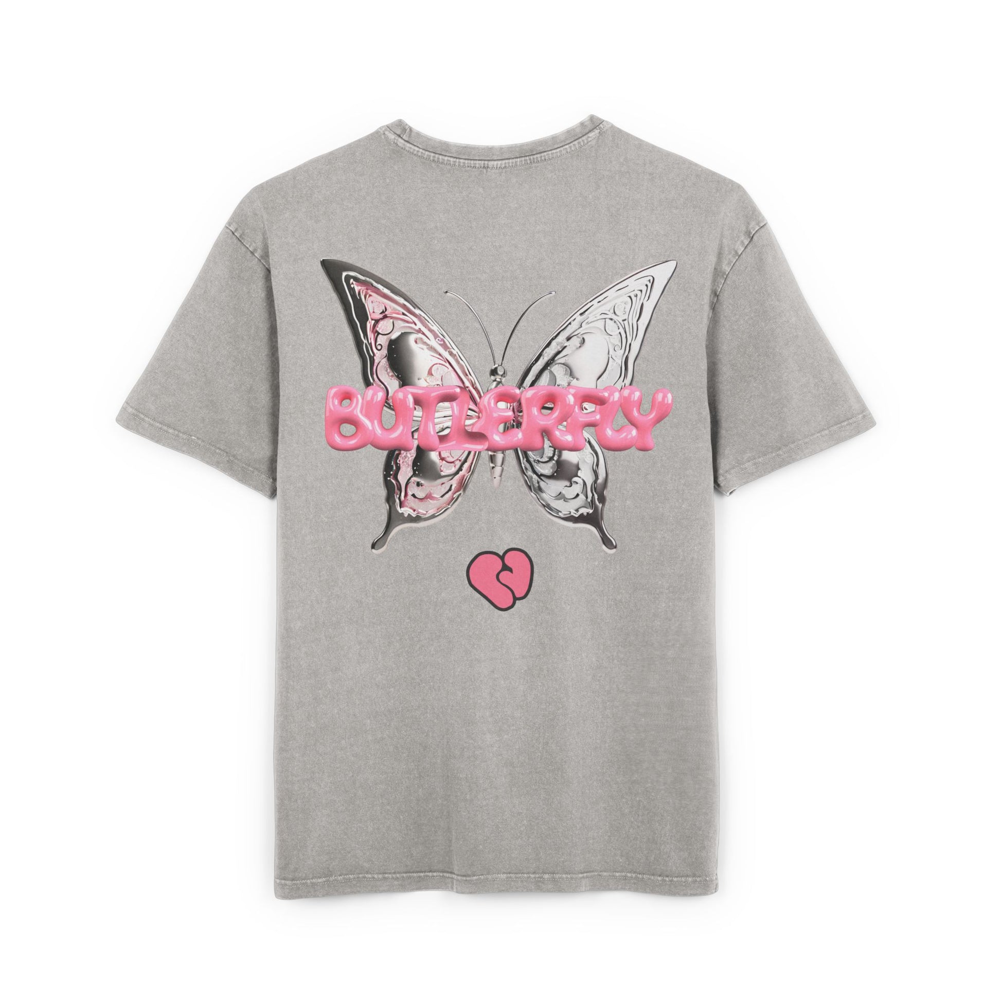 Butterfly | T-Shirt T-Shirt PEBVER. XS Asphalt