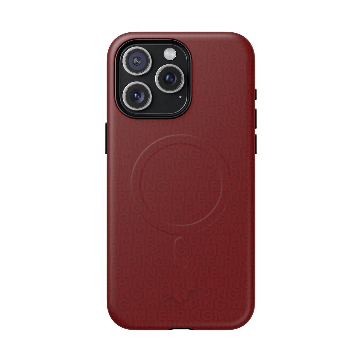 HELP | MagSafe Phone Case PEBVER. iPhone 15 Pro Max Matte