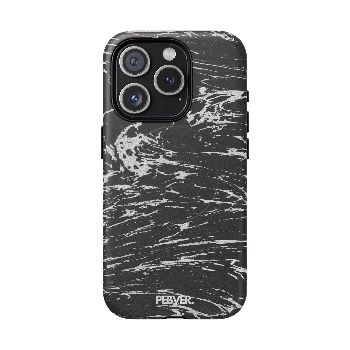 Graphite MagSafe Case Phone Case PEBVER. iPhone 15 Pro Matte
