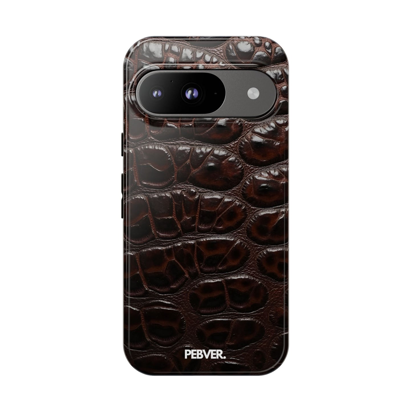Brown Leather | Phone Case Google Pixel 9 Glossy