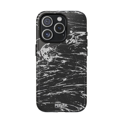 Graphite MagSafe Case Phone Case PEBVER. iPhone 15 Pro Glossy