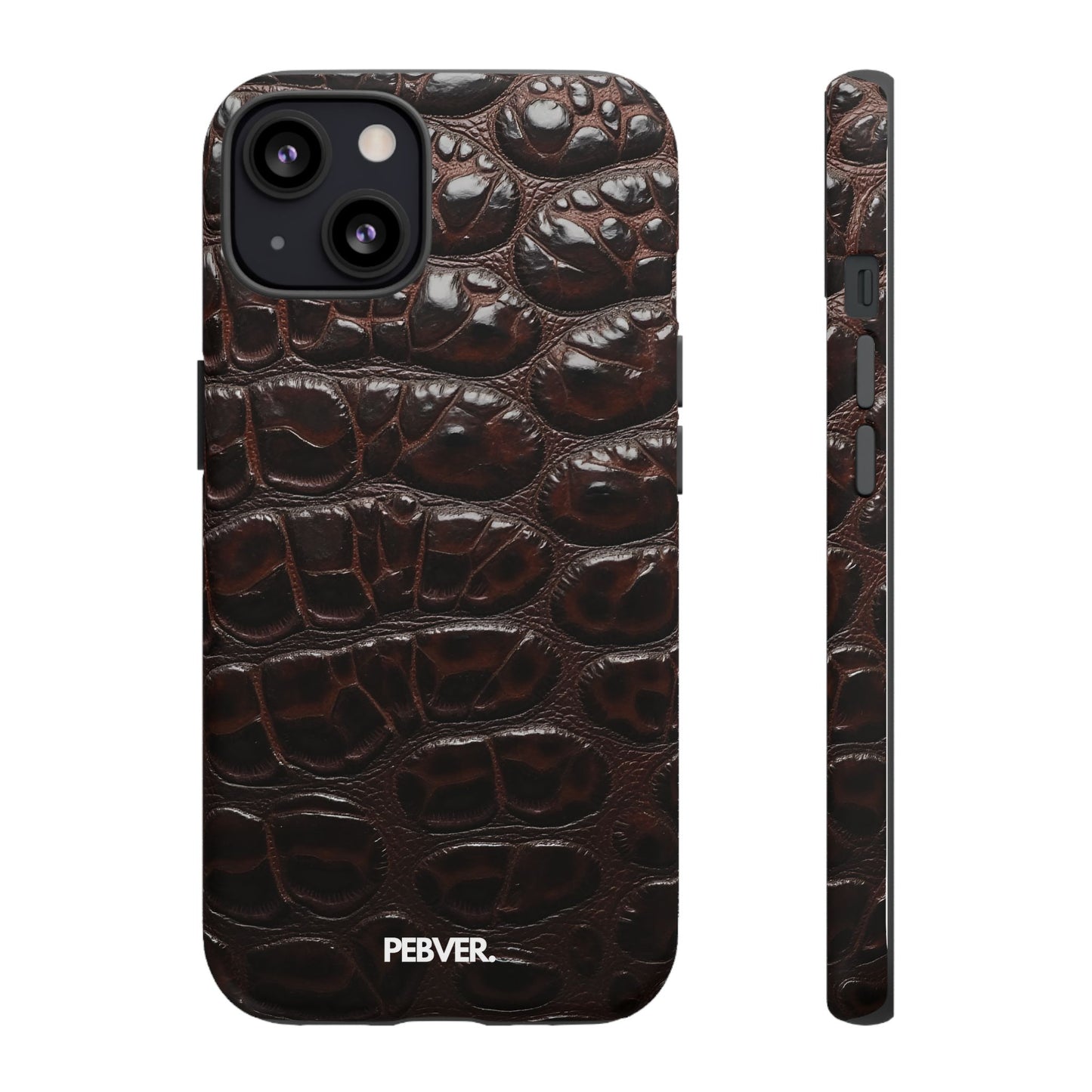 Brown Leather | Phone Case iPhone 13 Matte
