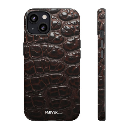 Brown Leather | Phone Case iPhone 13 Matte