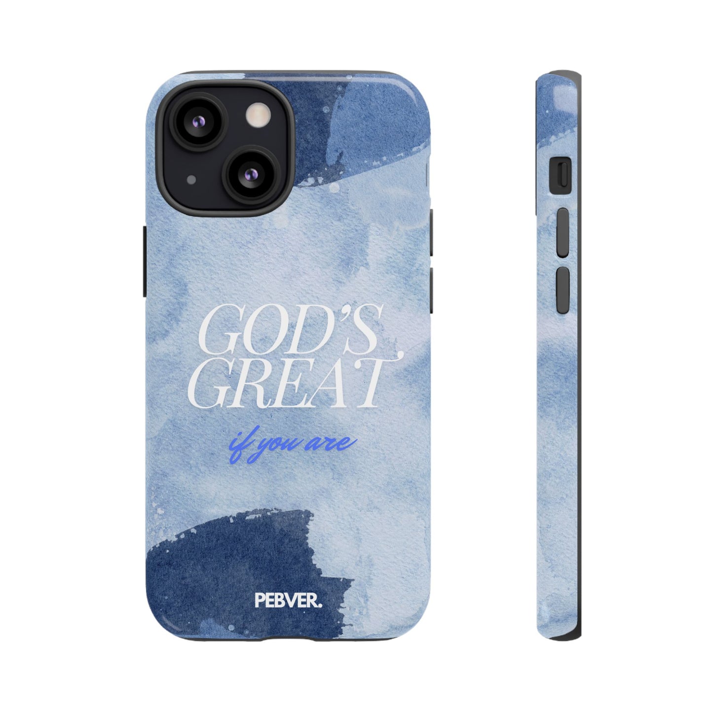 God's Great | Phone Case iPhone 13 Mini Glossy