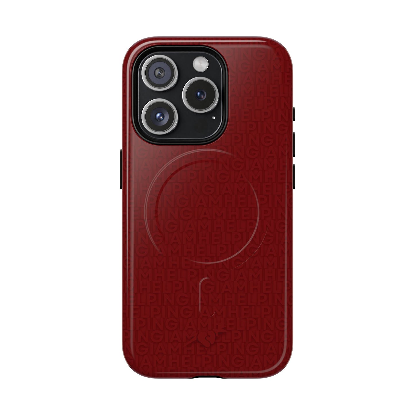 HELP | MagSafe Phone Case PEBVER. iPhone 15 Pro Glossy