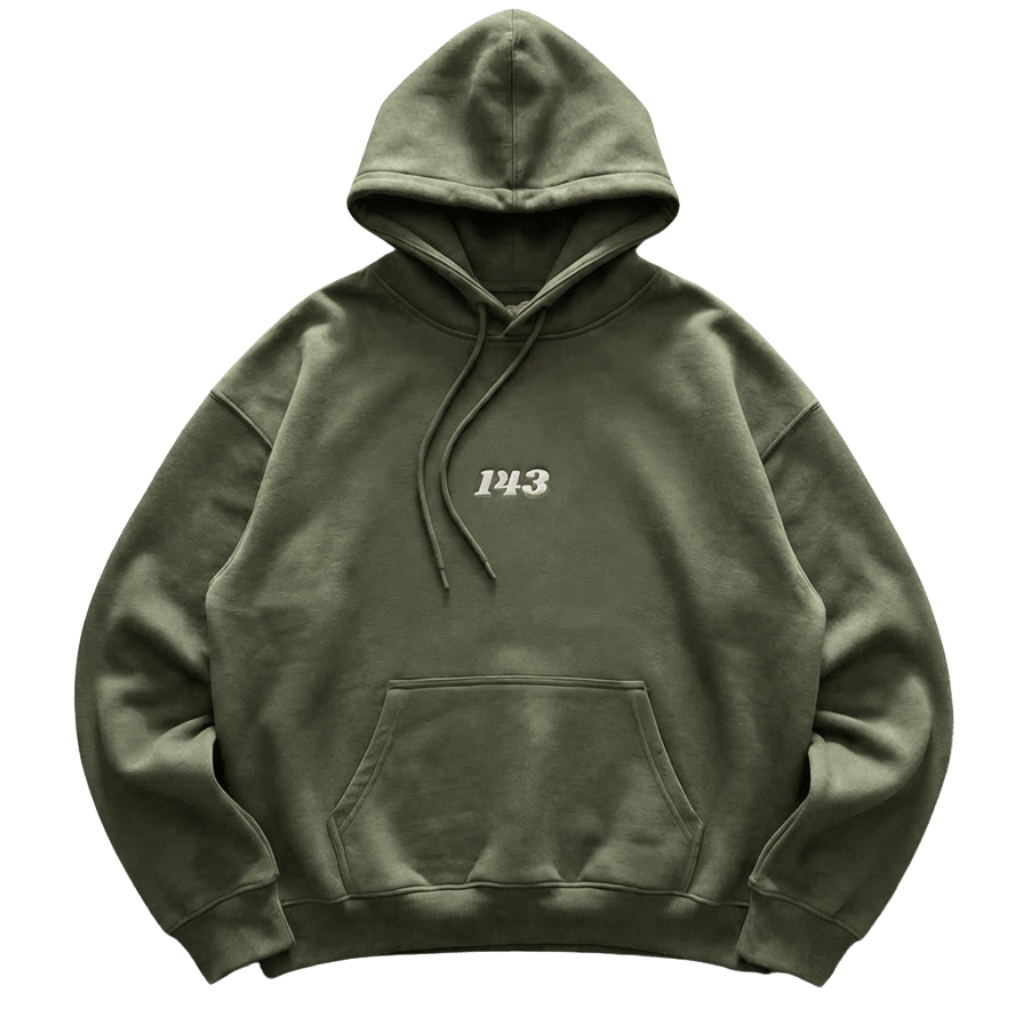 143 Basics Hoodie PEBVER.
