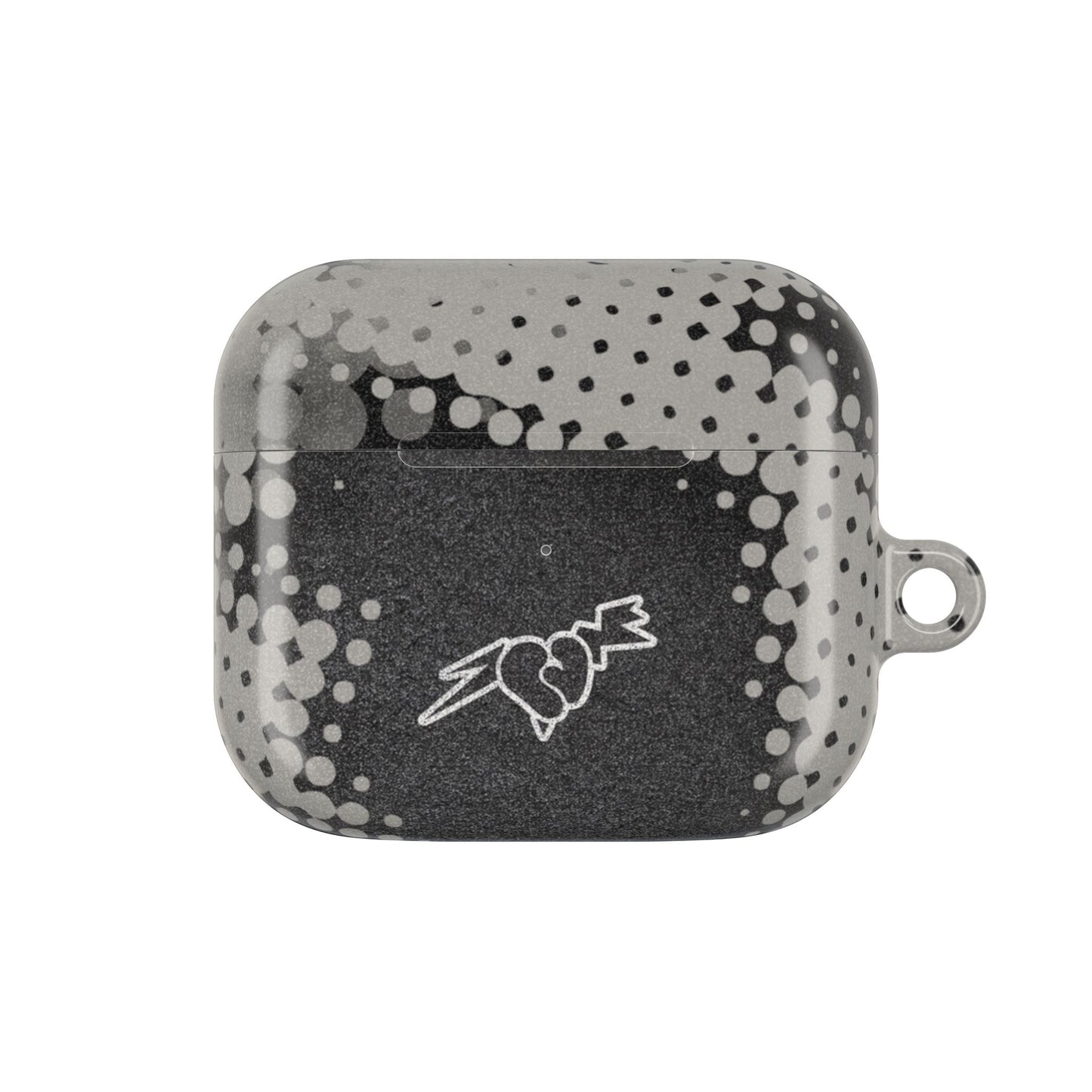 Stared Airpods Case Accessories PEBVER. AirPods Gen 3 White Glossy