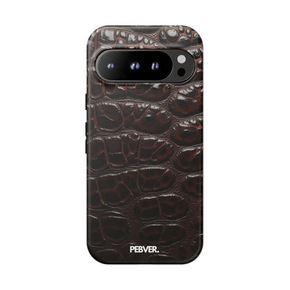 Brown Leather | Phone Case Google Pixel 9 Pro Matte