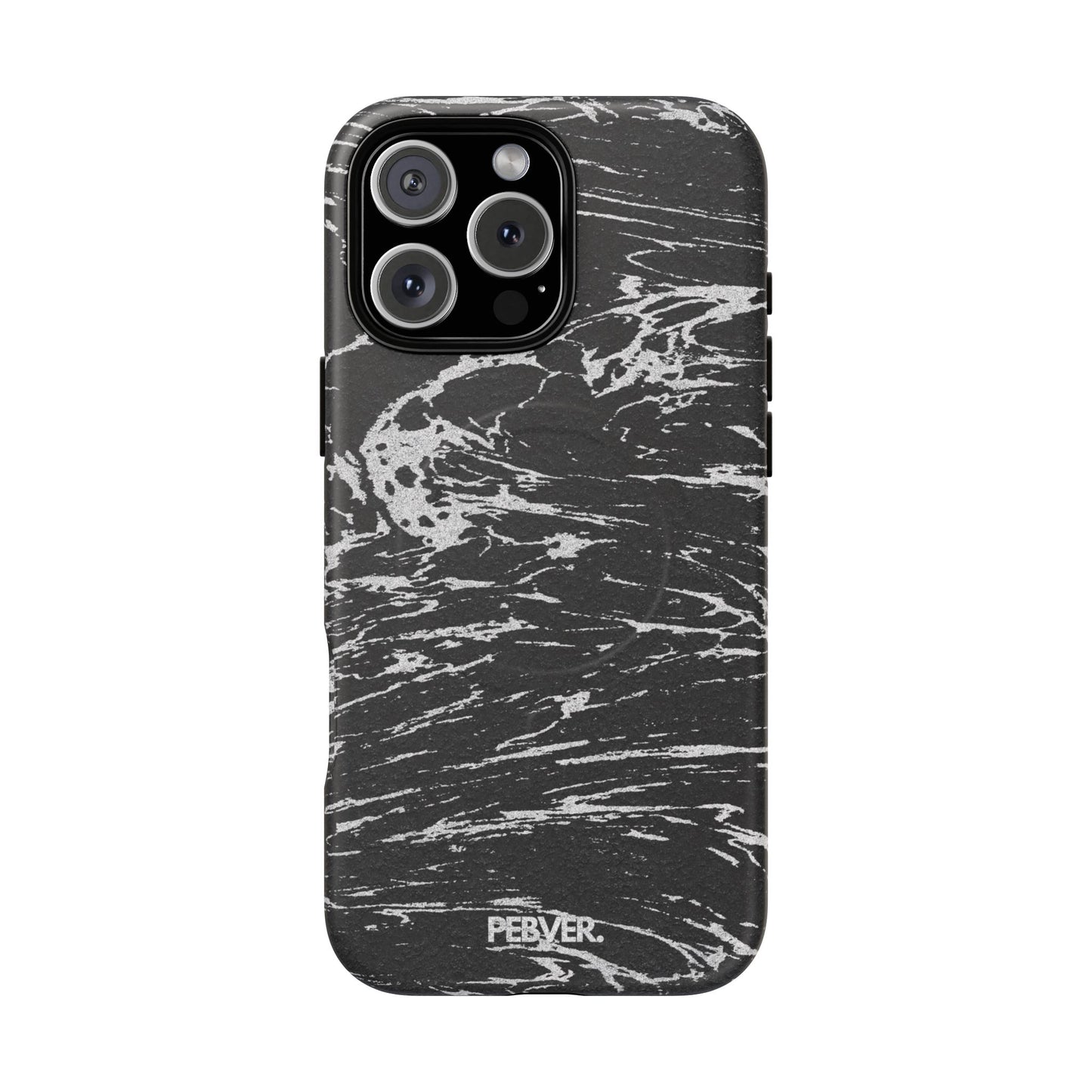 Graphite MagSafe Case Phone Case PEBVER. iPhone 16 Pro Max Matte