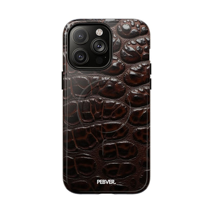 Leather | MagSafe Phone Case PEBVER. iPhone 14 Pro Max Glossy