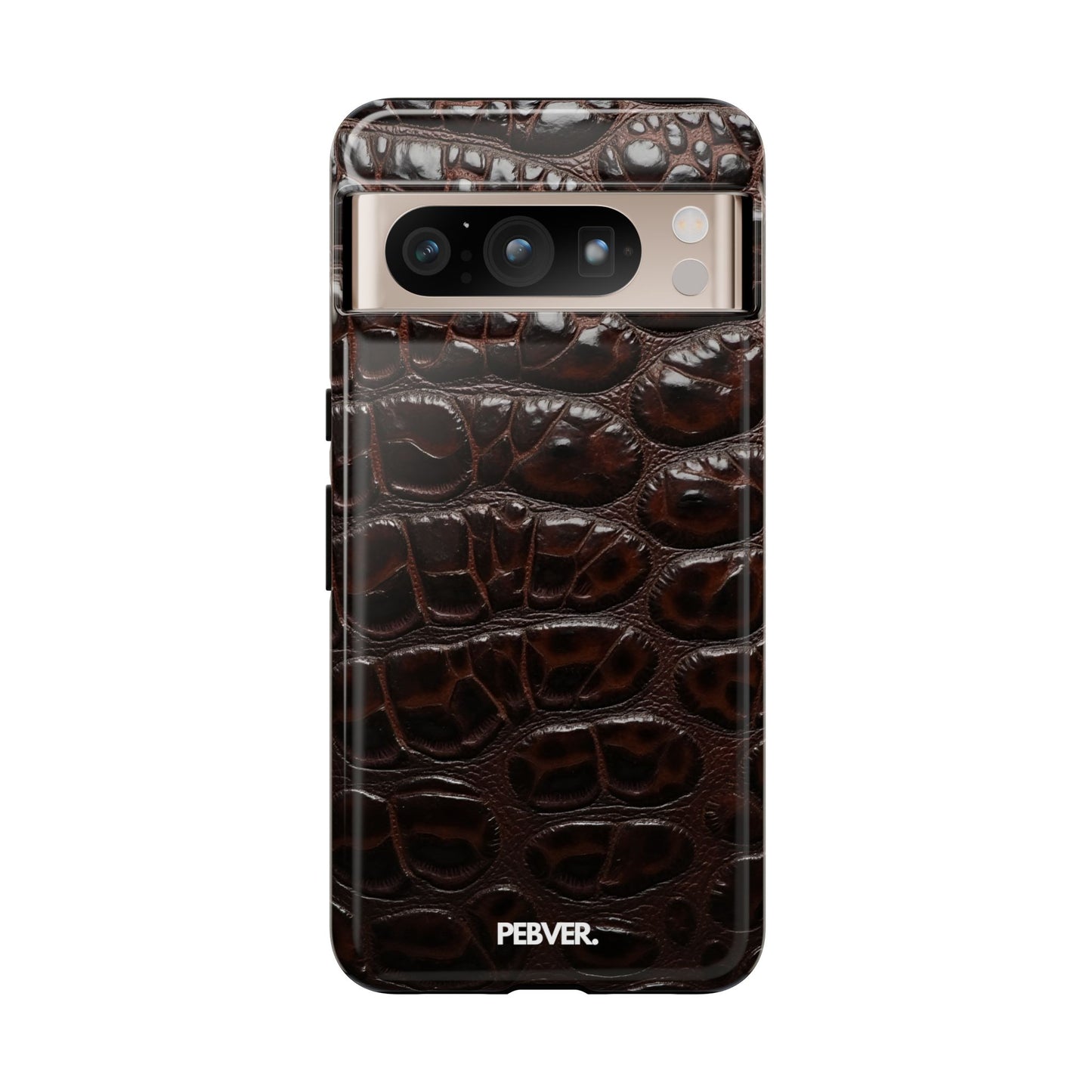 Brown Leather | Phone Case Google Pixel 8 Pro Glossy