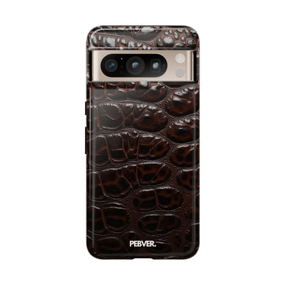 Brown Leather | Phone Case Google Pixel 8 Pro Glossy