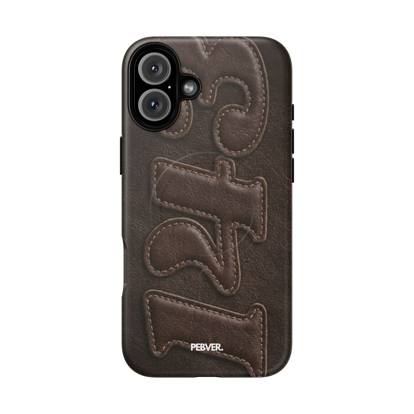 "Stitched" Magsafe Case Phone Case PEBVER. iPhone 16 Plus Matte