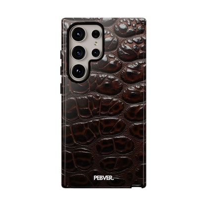 Brown Leather | Phone Case Samsung Galaxy S24 Ultra Glossy