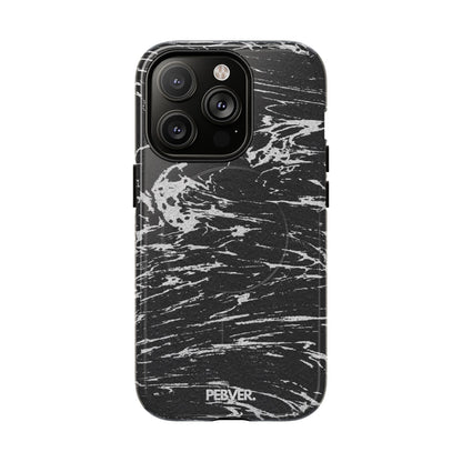 Graphite MagSafe Case Phone Case PEBVER. iPhone 14 Pro Glossy