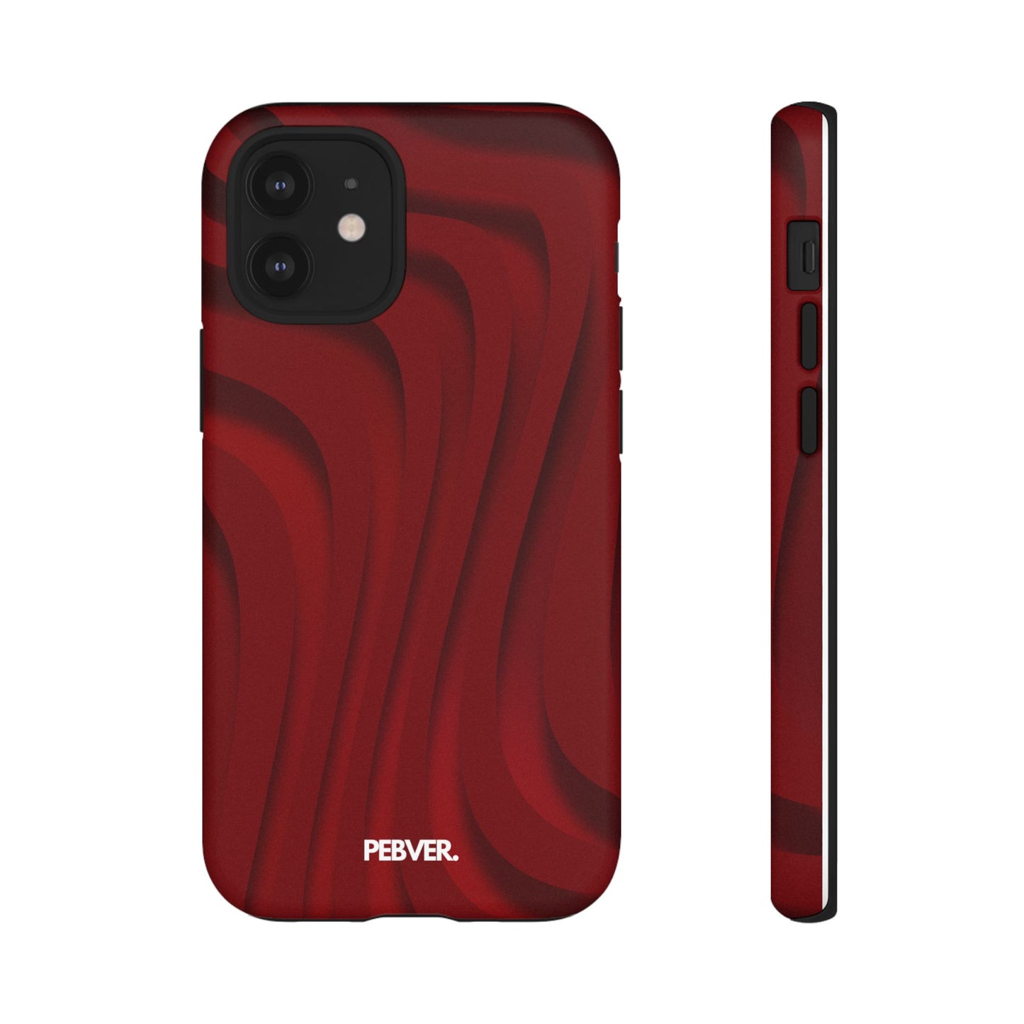 Slowed Red | Phone Case Phone Case PEBVER. iPhone 12 Mini Matte