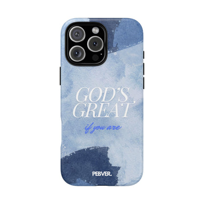 God's Great | Phone Case iPhone 16 Pro Max Matte