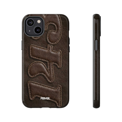 "Stitched" Phone Case iPhone 14 Plus Glossy