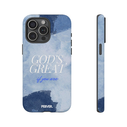 God's Great | Phone Case iPhone 15 Pro Max Matte
