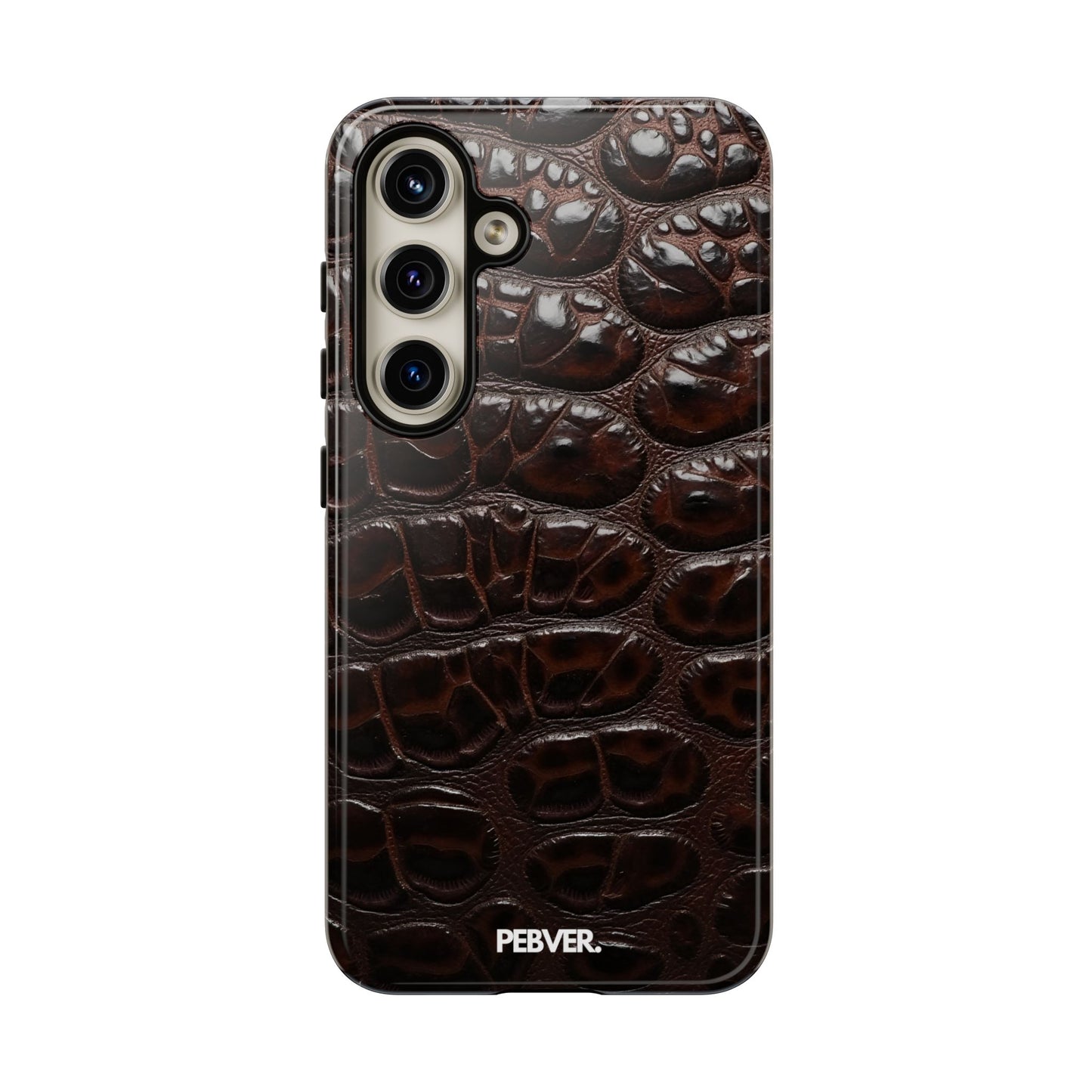 Brown Leather | Phone Case Samsung Galaxy S24 Glossy