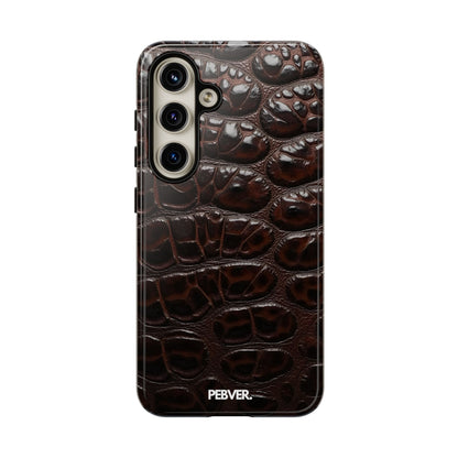 Brown Leather | Phone Case Samsung Galaxy S24 Glossy