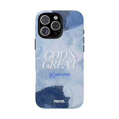 God's Great | Phone Case iPhone 16 Pro Max Glossy