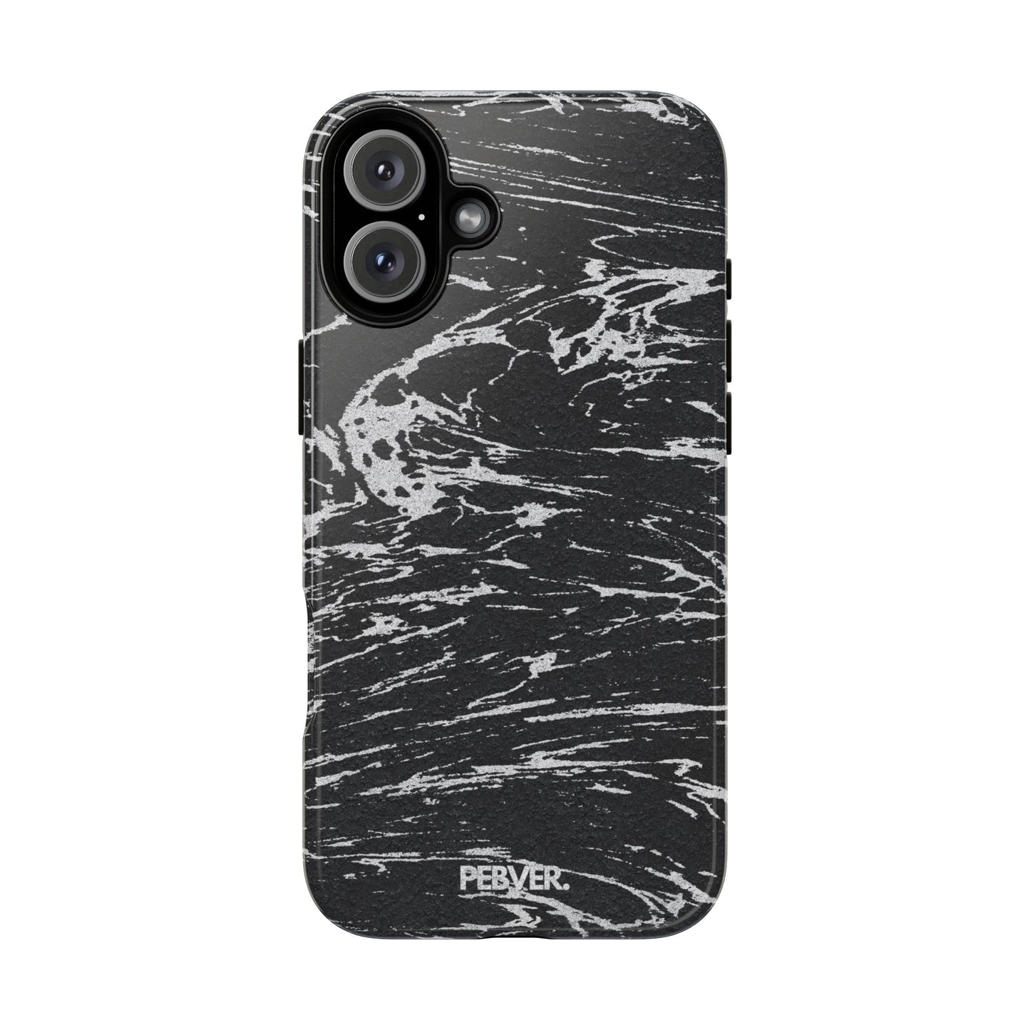 Graphite Phone Case iPhone 16 Plus Glossy