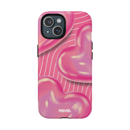 Hearts | MagSafe Phone Case PEBVER. iPhone 15 Matte