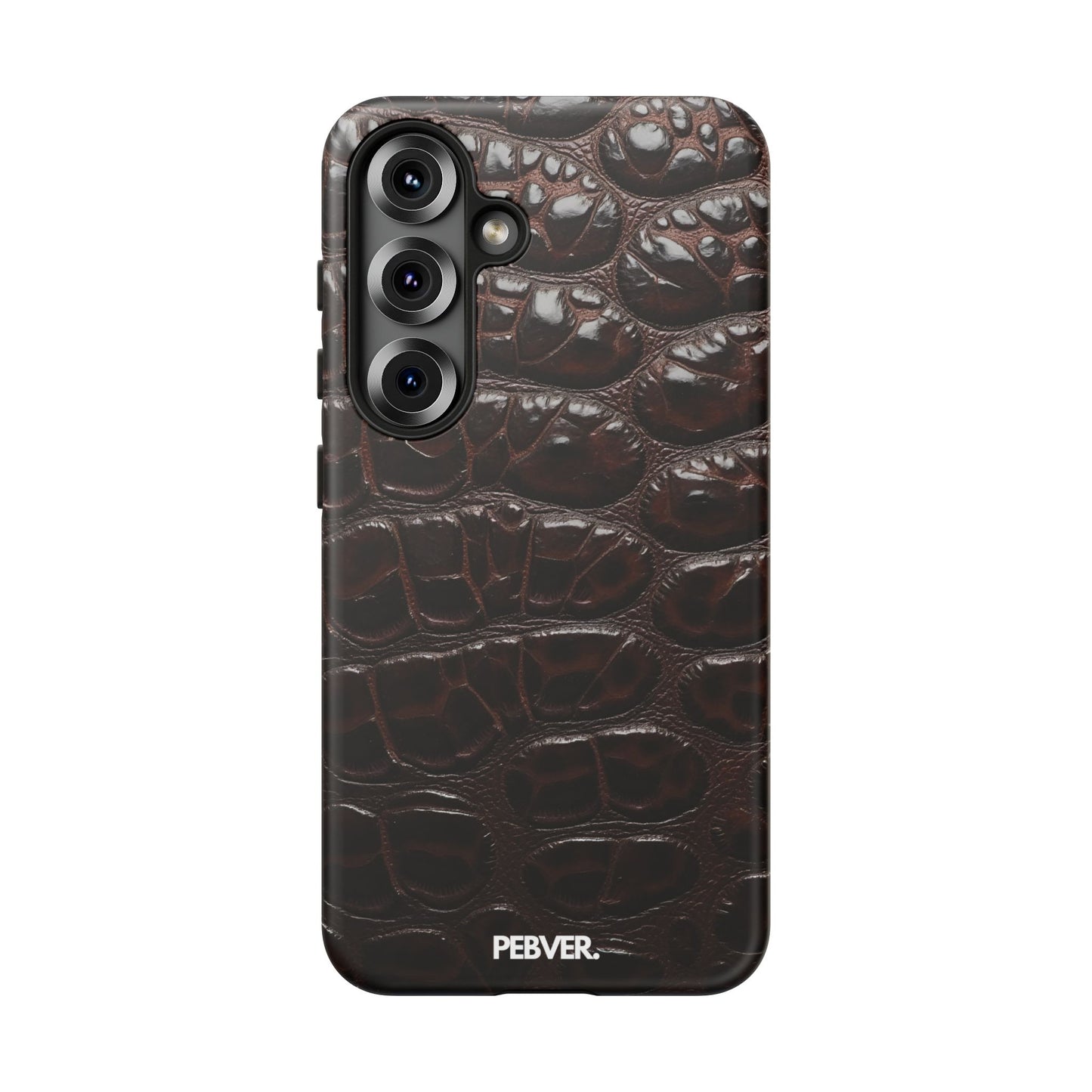 Brown Leather | Phone Case Samsung Galaxy S25 Matte
