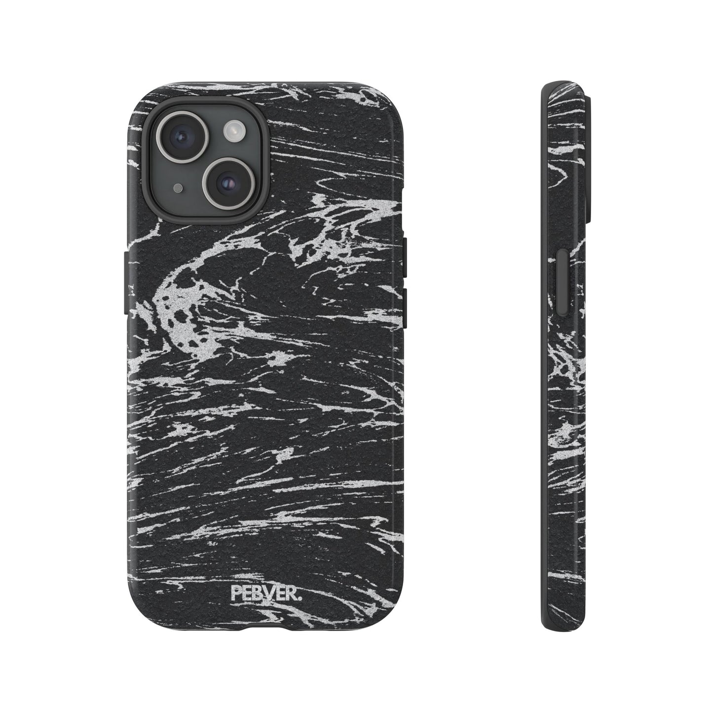 Graphite Phone Case iPhone 15 Glossy
