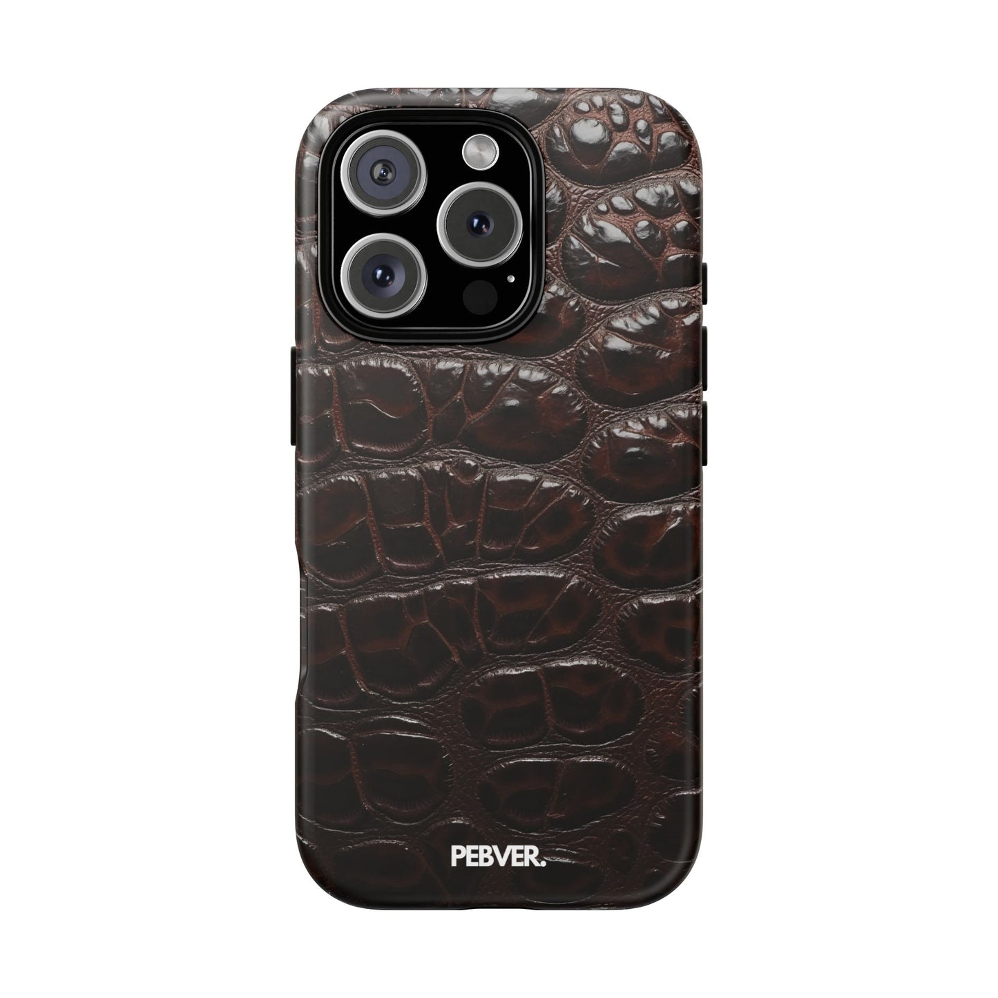 Brown Leather | Phone Case iPhone 16 Pro Matte