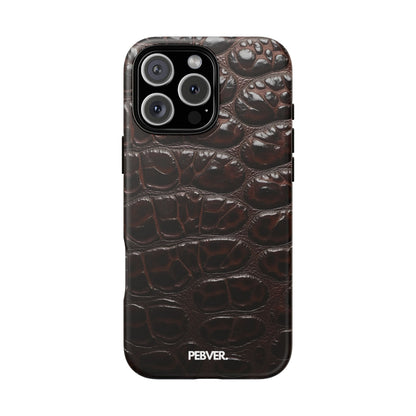Brown Leather | Phone Case iPhone 16 Pro Max Matte