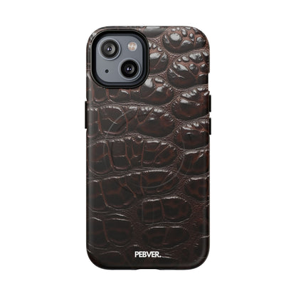 Leather | MagSafe Phone Case PEBVER. iPhone 14 Matte