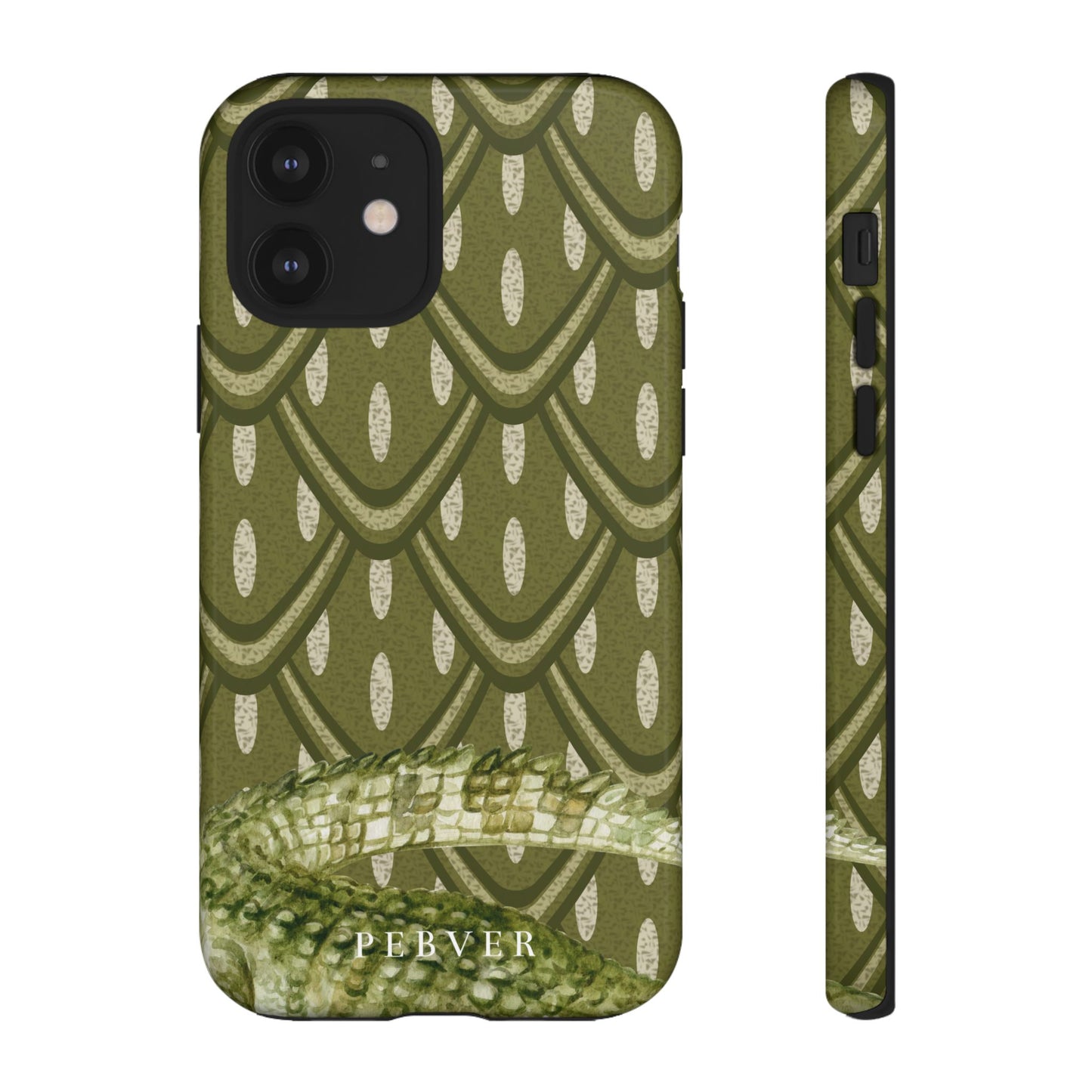 Reptile | Phone Case Phone Case PEBVER. iPhone 12 Glossy