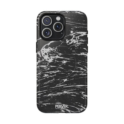 Graphite MagSafe Case Phone Case PEBVER. iPhone 15 Pro Max Glossy
