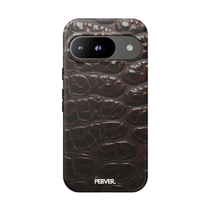 Brown Leather | Phone Case Google Pixel 9 Matte