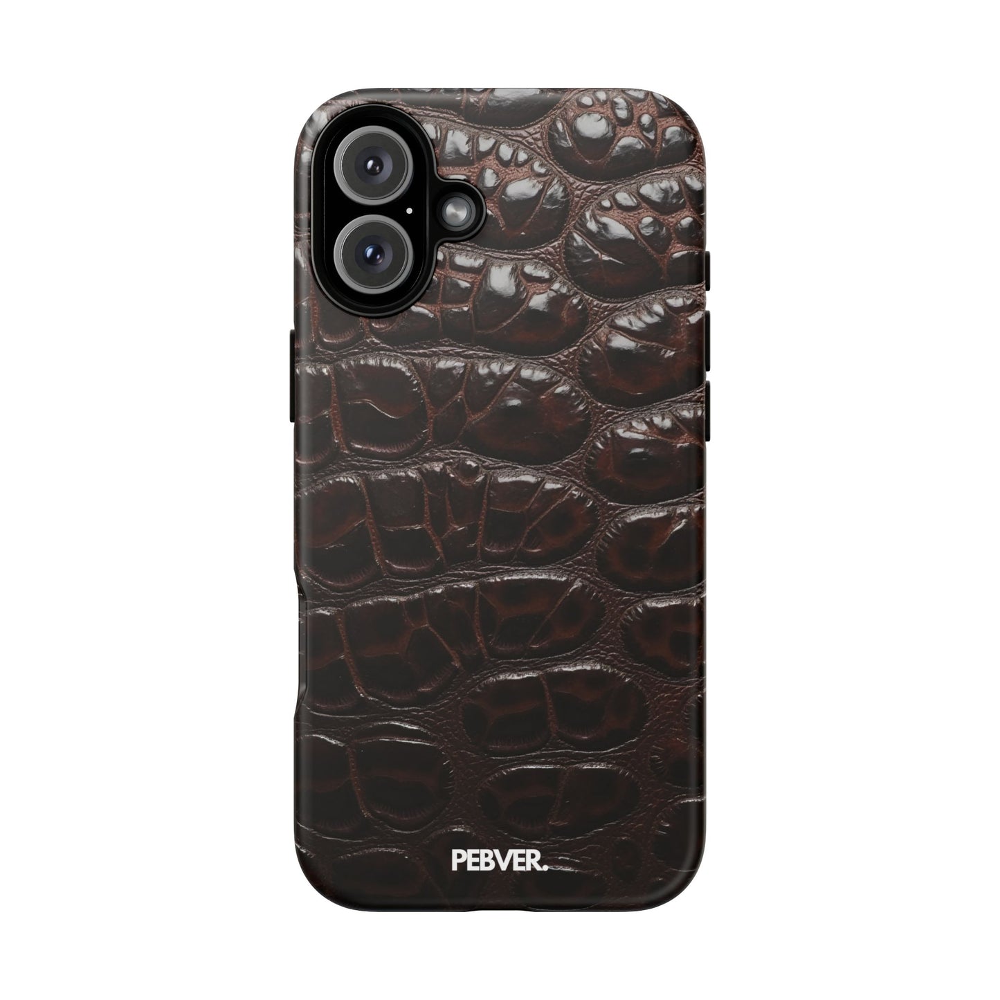 Brown Leather | Phone Case iPhone 16 Plus Matte