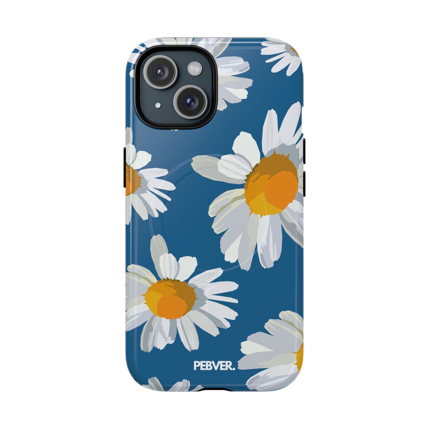 Daisy | MagSafe Phone Case PEBVER. iPhone 15 Glossy