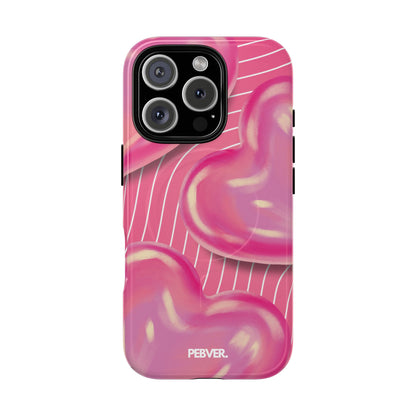 Hearts | MagSafe Phone Case PEBVER. iPhone 16 Pro Glossy