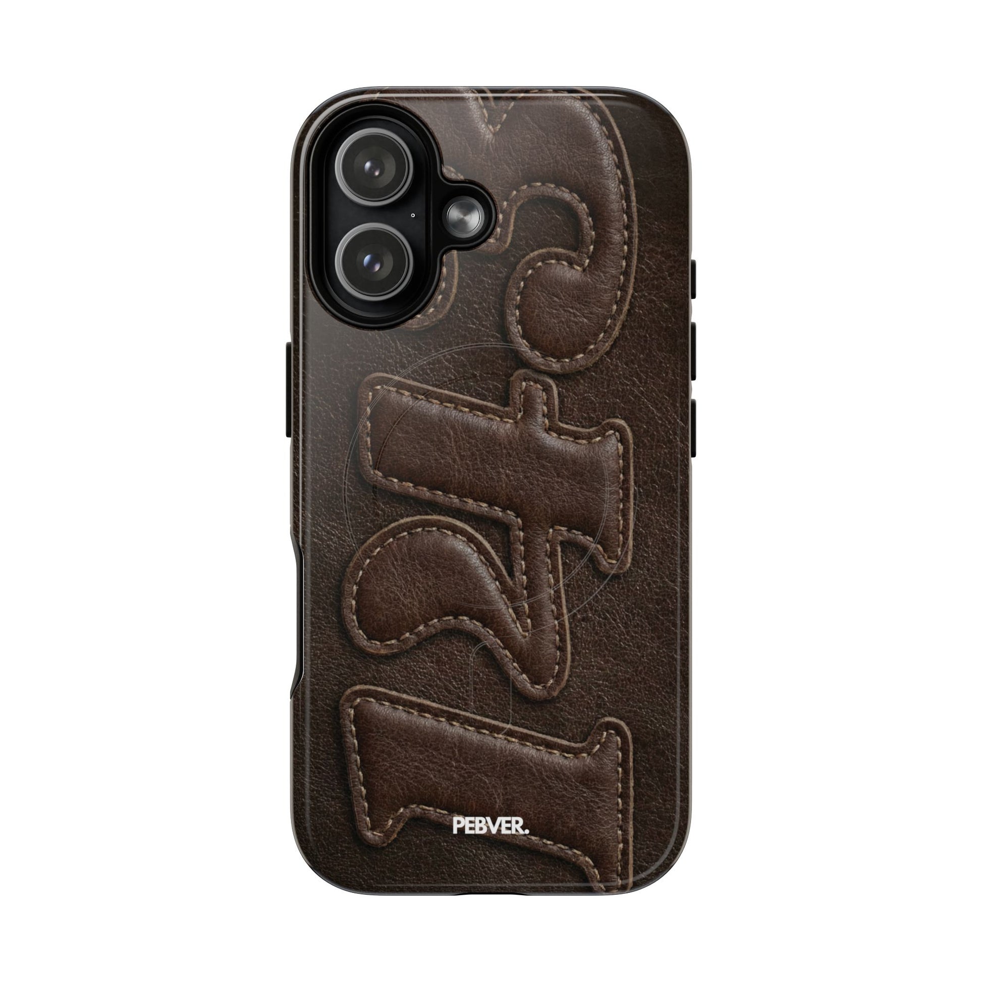 "Stitched" Magsafe Case Phone Case PEBVER. iPhone 17 Glossy
