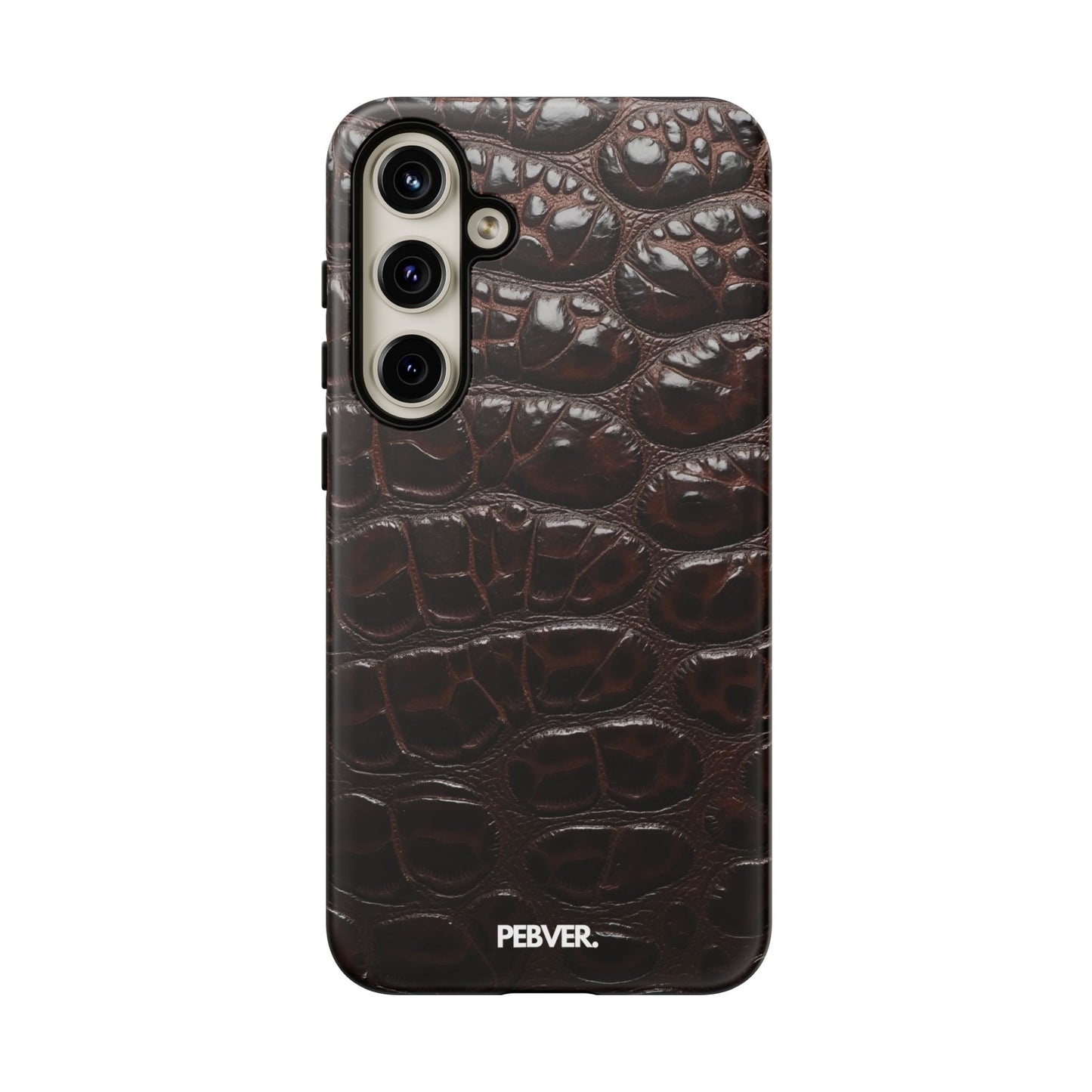 Brown Leather | Phone Case Samsung Galaxy S24 Plus Matte