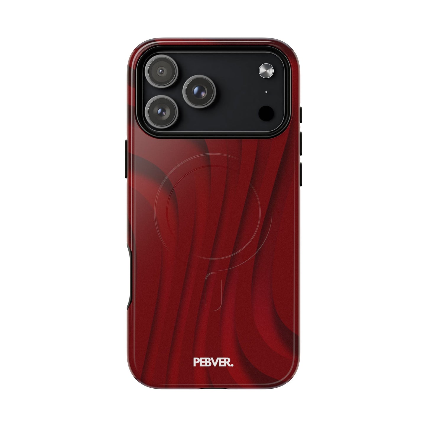 Slowed Red | MagSafe iPhone 17 Pro Max Glossy
