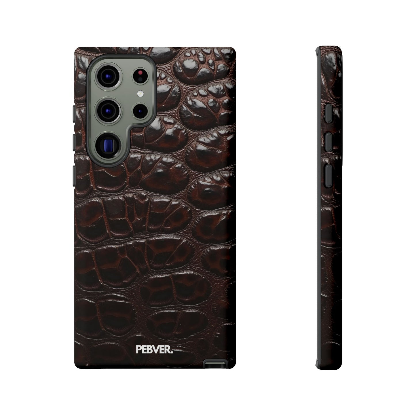 Brown Leather | Phone Case Samsung Galaxy S23 Ultra Matte
