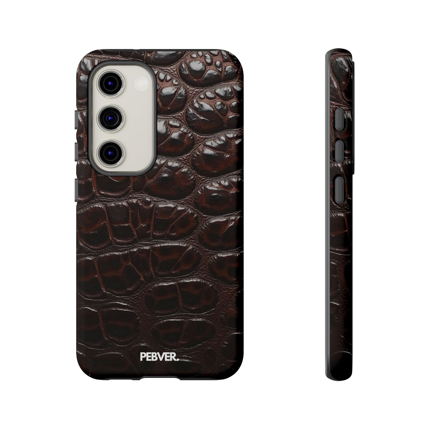Brown Leather | Phone Case Samsung Galaxy S23 Matte