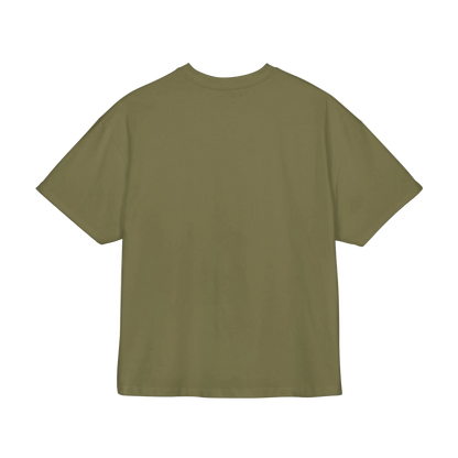 Green t-shirt on a white background