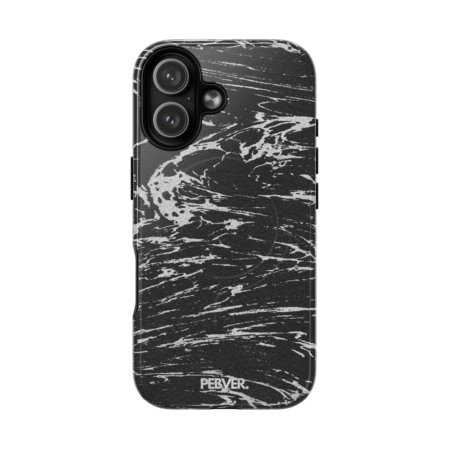 Graphite MagSafe Case Phone Case PEBVER. iPhone 17 Glossy