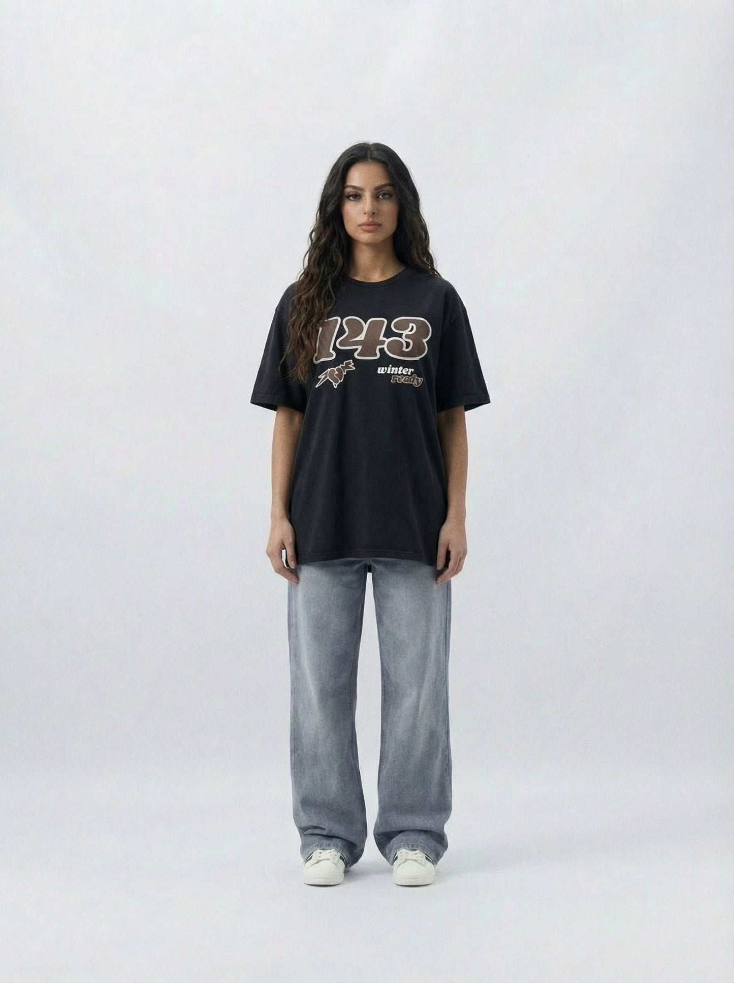 143 T-Shirt T-Shirt PEBVER. XS Black