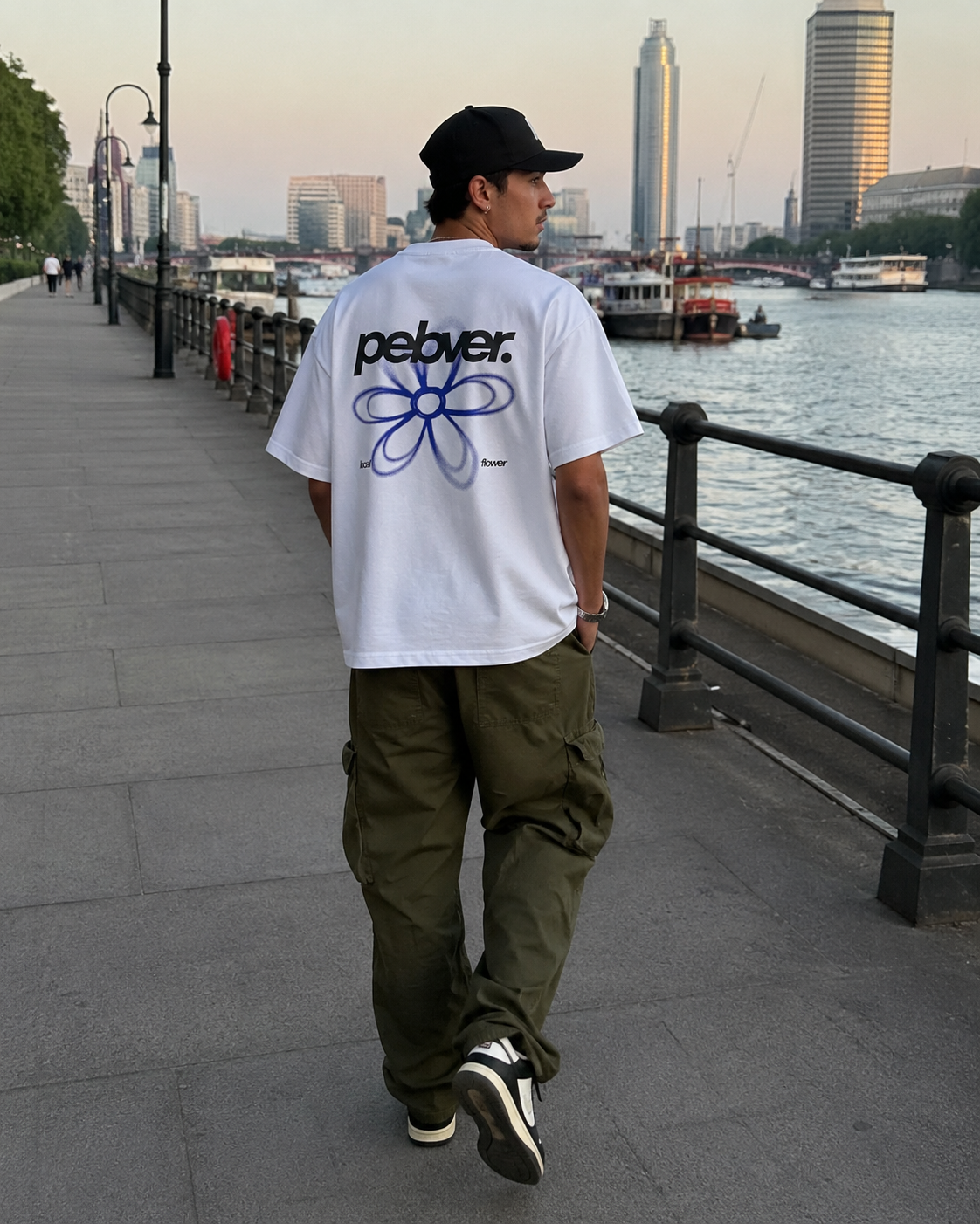 Local Flower Oversized Tee