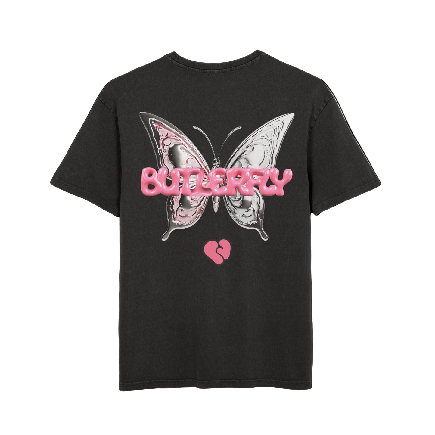 Butterfly | T-Shirt T-Shirt PEBVER. XS Black