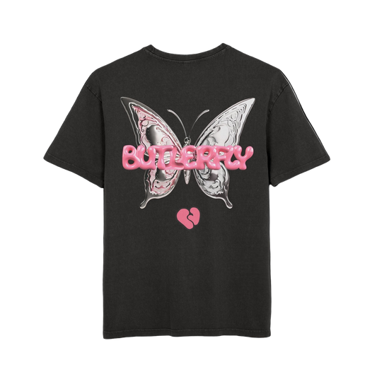 Butterfly | T-Shirt T-Shirt PEBVER. XS Black